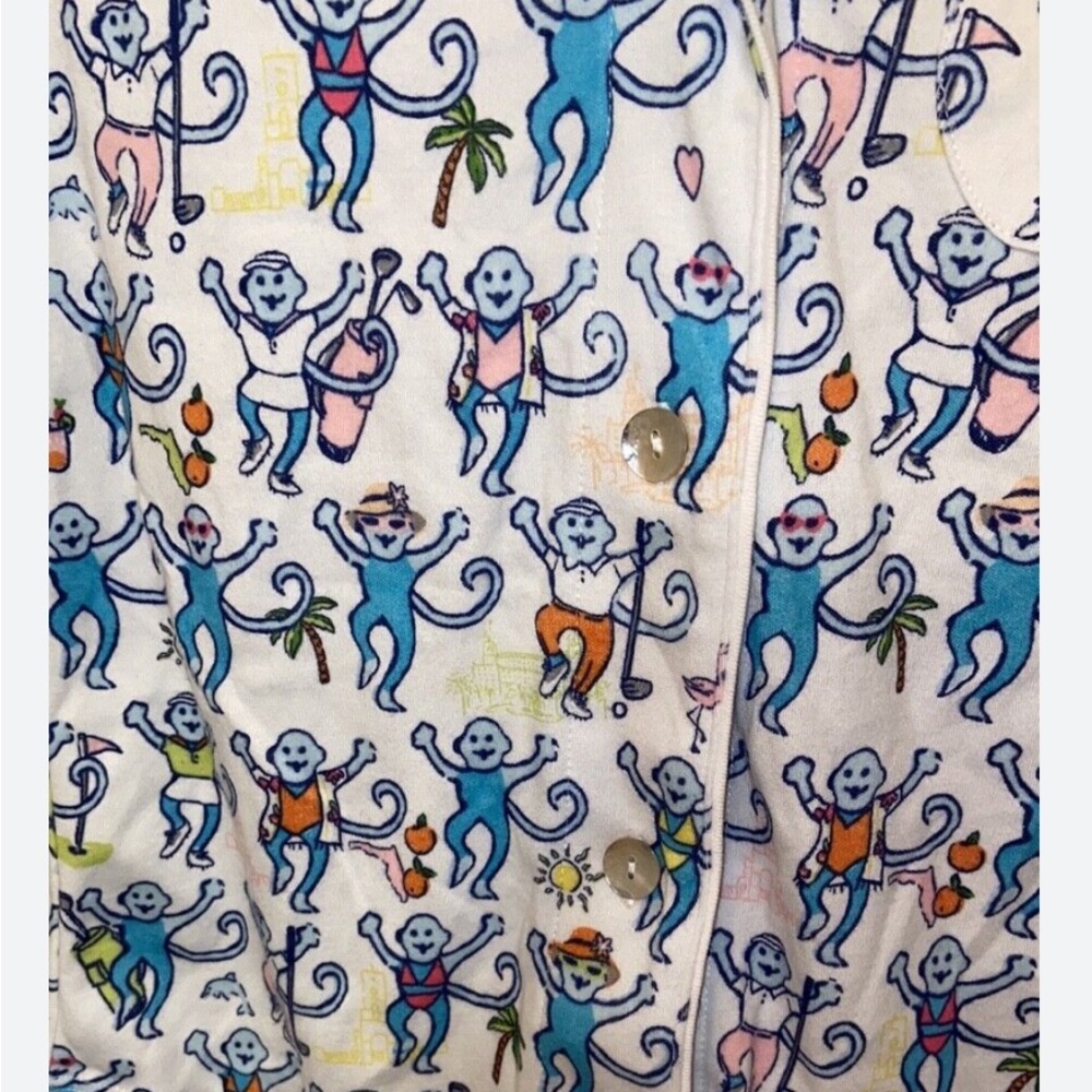 COPY - Roller rabbit palm beach pajama set !  Super rare NWT authentic
